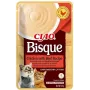 Šlapias skanėstas katėms INABA Ciao Bisque – Vištiena su jautiena, 40 g pakelis, be grūdų, be cukraus