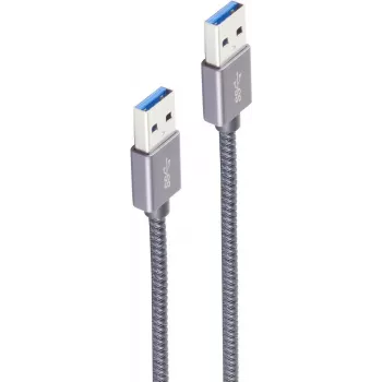 USB laidas ShiverPeaks BS13-37020 1m USB 3.2 Gen 2 pilkas