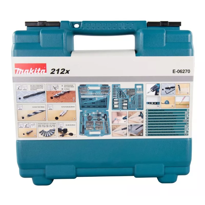 Gręžtuvų rinkinys Makita E-06270