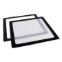 Dulkių filtras DEMCiflex DF0506 230 mm kvadratinis, juodas, plaunamas tinklelis, 230×230 mm ventiliatoriui ar angai