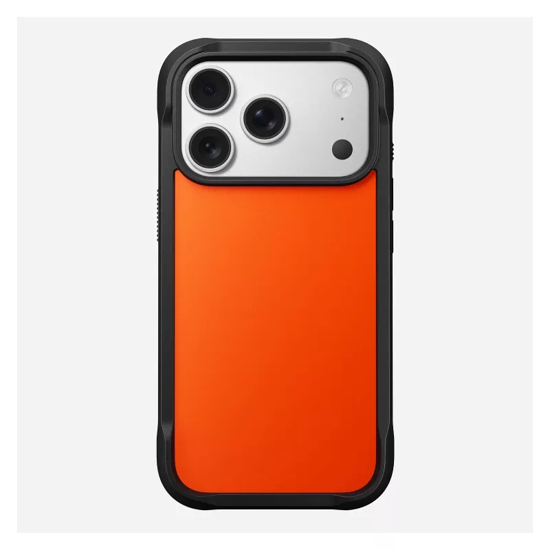 Nomad Rugged Case dėklas iPhone 17 Pro — 16 cm (6,3 colio), oranžinis