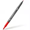 Staedtler 3001 C6-3 flomasterių rinkinys – 6 spalvos, smulkus antgalis, dvi galvutės (bullet ir brush)