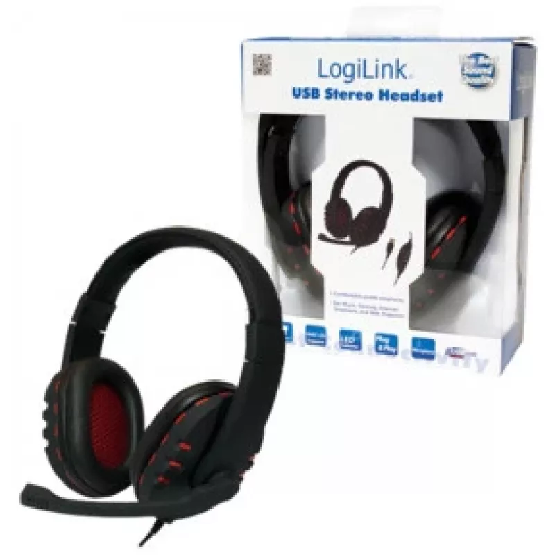 Ausinės LogiLink HS0033 laidinės