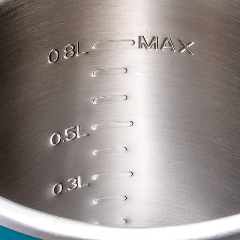 Virdulys elektrinis Makita KT001GZ 0,8 L juodas, mėlynas