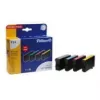Pelikan PromoPack P74 rašalo kasečių rinkinys, juoda/žydra/rausvai raudona/geltona, suderinamas su HP 364XL (N9J74AE)