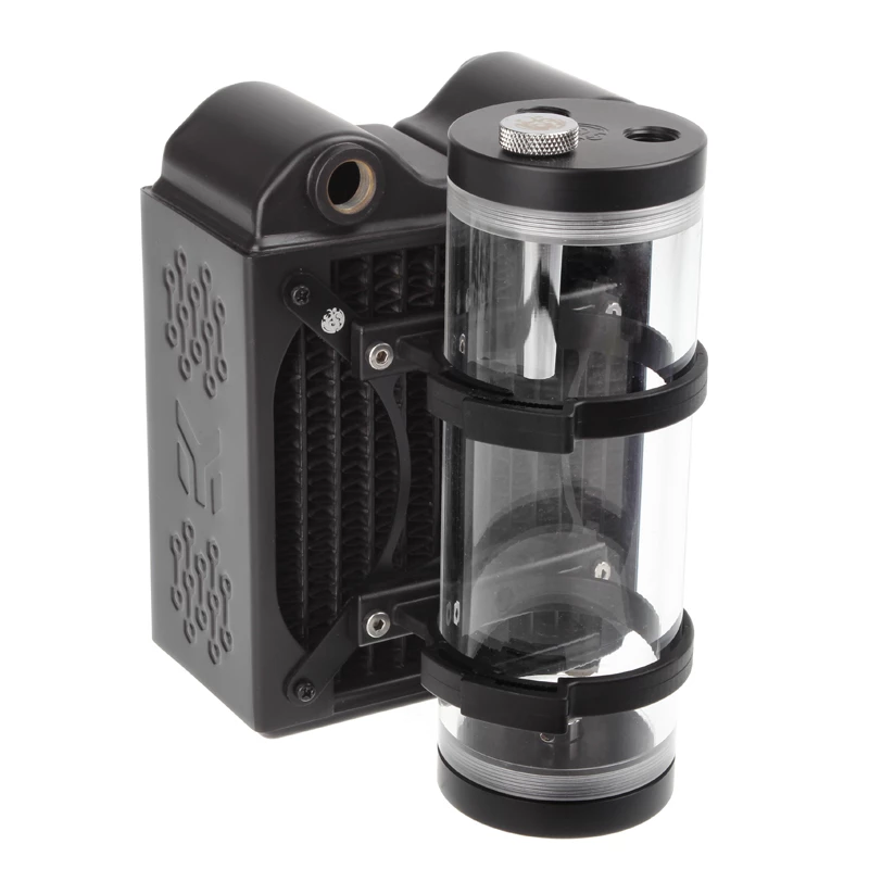BitsPower BP-120WTMP-BK – juodas tvirtinimo aksesuaras 120 mm ventiliatoriams ir radiatorių tvirtinimui