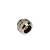 Bitspower Multi-Link adapteris, tiesus, G1/4 išorinis sriegis – kietasis vamzdis 12 mm išor. skersmens, blizgiai juodas (BP-BSEML)