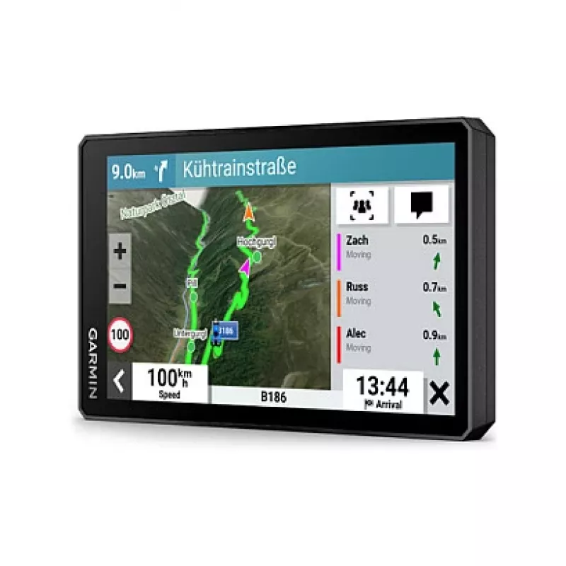 Nešiojamas GPS navigatorius GARMIN ZUMO XT2 6 colių jutiklinis ekranas, 32 GB vidinė atmintis, MicroSD palaikymas, IPX7, Bluetooth/Wi‑Fi