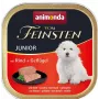 animonda Vom Feinsten Junior su jautiena ir paukštiena drėgnas šunų maistas, 150 g