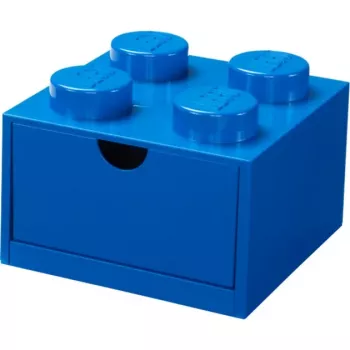 LEGO dėžutė stalčiui 4, mėlyna, su smaigeliais