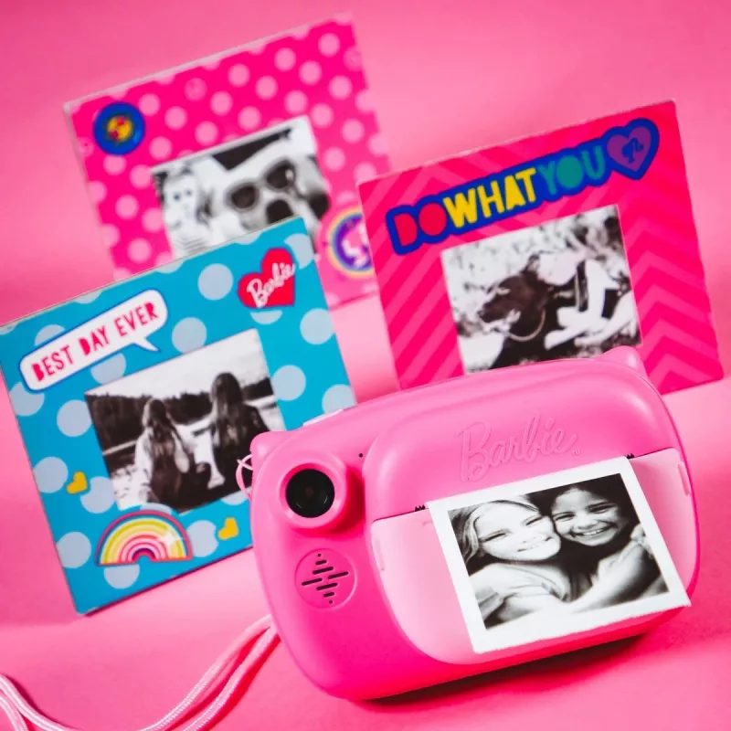 Barbie Print Cam – momentinė kamera su spausdinimu