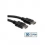 ROLINE HDMI-Kabel mit Ethernet - HDMI männlich zu HDMI männlich