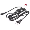Maclean MCTV-809 maitinimo kabelis, EU kištukas į Figure-8 (C7), 1,5 m