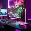 Stalinė lempa Hawk HW-LAMP04 balta LED reguliuojama, balta spalva, reguliuojama galvutė ir rankena