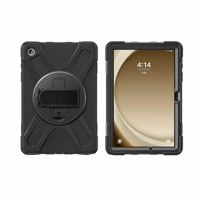 4smarts Dėklas Samsung Galaxy Tab A9+ 27,9 cm 2 stovo režimai Juodas
