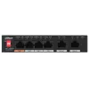 Dahua Technology PFS3006-4ET-60 Nevaldomas L2 Fast Ethernet (10/100) PoE jungiklis juodas