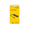 USB šakotuvas DeLOCK 10 Gbps su 2.5 Gigabit LAN ir PD 85 W