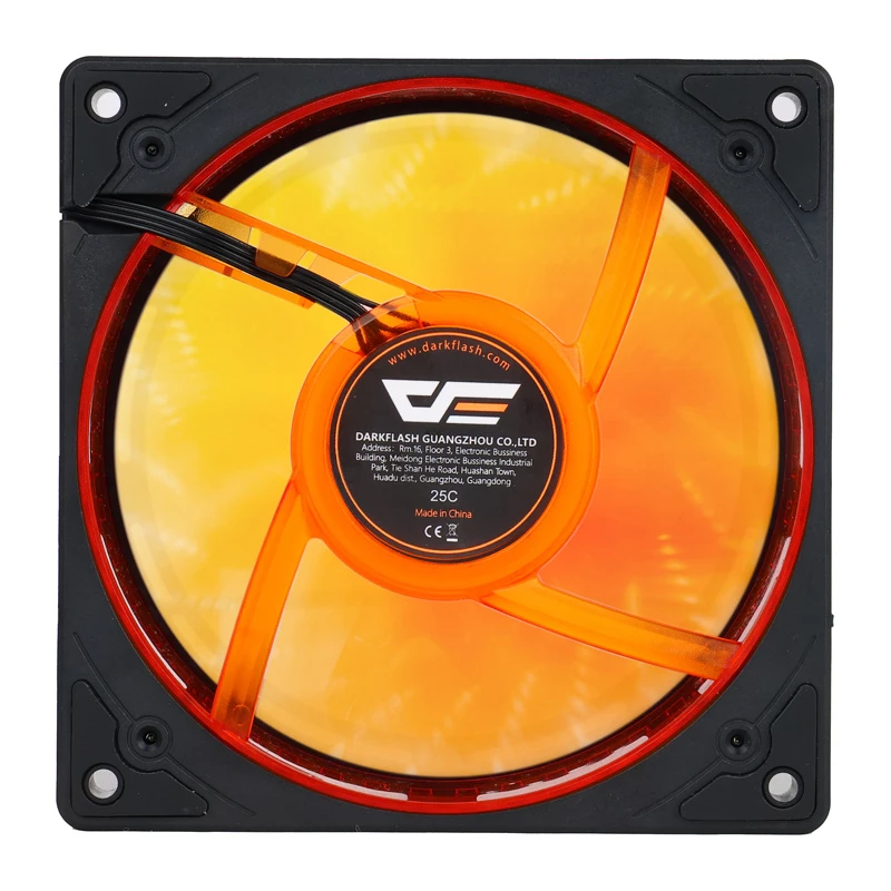 Darkflash DE8 120 mm ventiliatorius (juodas)