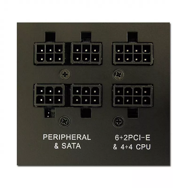 LC Power GP4 serija LC6460GP4 V2,4 - Maitinimo blokas (vidinis) - ATX12V 2,4 - 80 PLUS Gold - 460 W - aktyvus PFC (LC6460GP4)