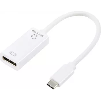 Renkforce USB-C® į DisplayPort adapteris [1x USB-C® kištukas - 1x DisplayPort lizdas] 0,15 m (RF-6056894)