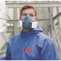 3M respiratorinė pusiau kaukė 7501 dydis S - silikoninė DIN EN 140 (7000104176)