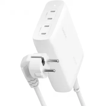 Belkin WCH010VFWH mobiliojo įrenginio įkroviklis baltas, skirtas naudoti patalpose