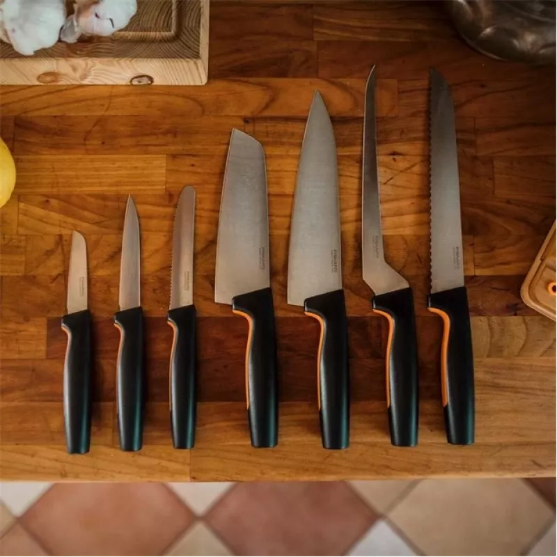 Fiskars 1057534 virtuvinis peilis Nerūdijantis plienas 1 vnt Šefo peilis