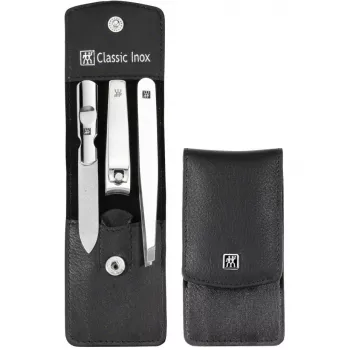ZWILLING 97435-004-0 manikiūro ir pedikiūro rinkinys juodame dėkle