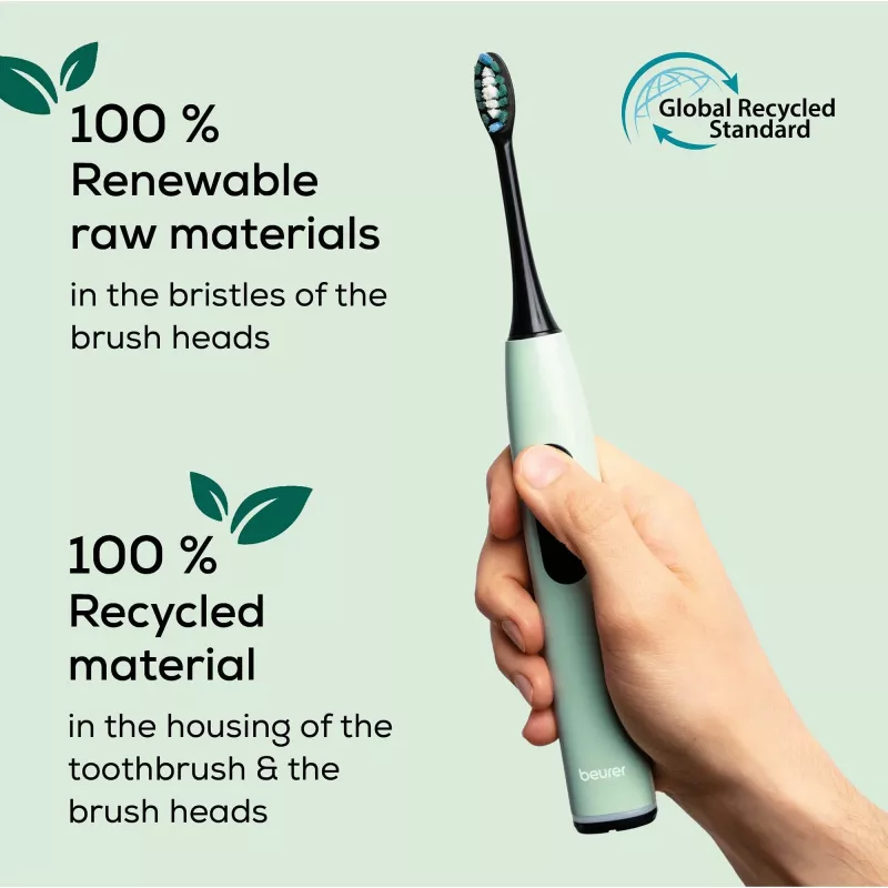 Dantų šepetėlis Beurer SC 50 pipirmėtė Green Planet 10515