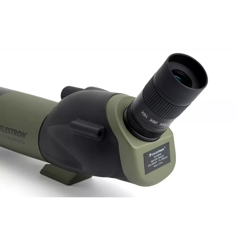 Celestron Ultima 65 stebėjimo vamzdis 55x BaK-4 juodas, pilkas