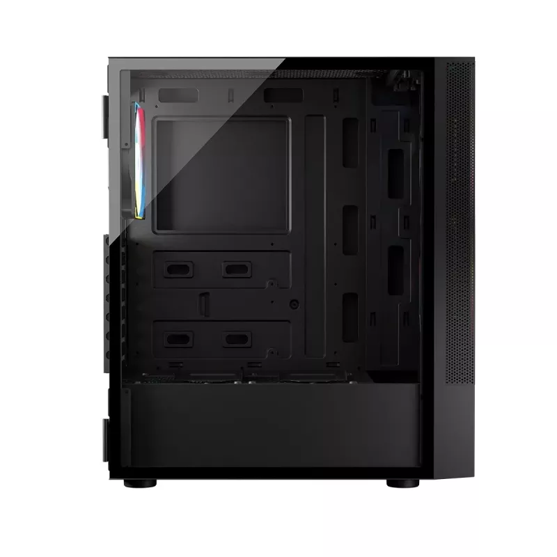 Korpusas Logic ARYA ARGB MINIDI USB 3.0 Juodas