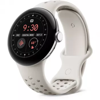 Google dirželis išmaniam laikrodžiui – dydis S – porcelianinė spalva – tinka Pixel Watch 3 (GA06133-WW)