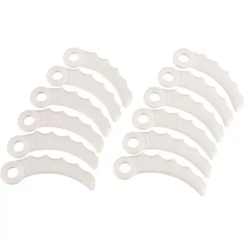 Makita - Messer - 12 Stücke - 255 mm - für Makita DUR368AZ, DUR368LZ, DUR369AZ (198426-9)