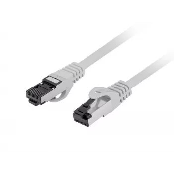 Tinklo jungiamasis kabelis LANBERG PCF8-10CU-0025-S Cat8.1 S/FTP (S-STP) RJ-45 — 0,25 m, pilkas