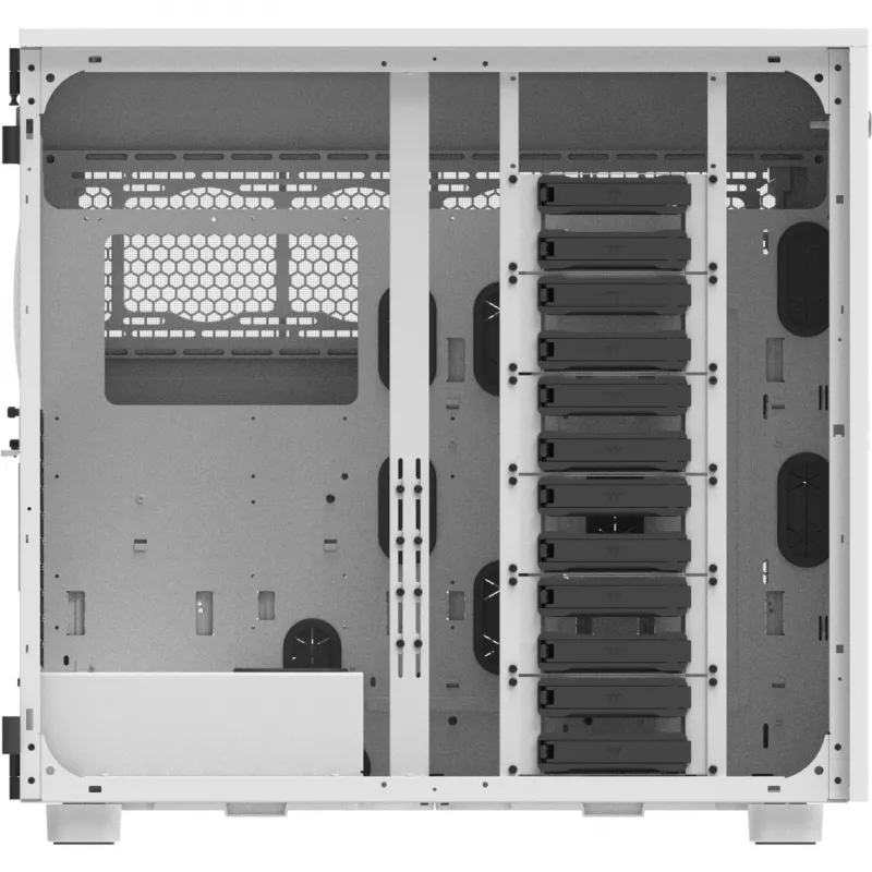 Terminis korpusas Thermaltake AX700 Grand Tour E-ATX su stikliniu šoniniu dangčiu (Balta)