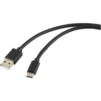 Renkforce RF-5771532 USB kabelis juodas