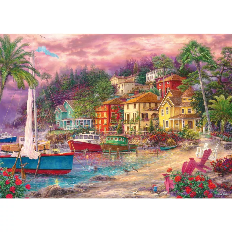 Dėlionė Schmidt Spiele Chuck Pinson Coastal Magic – 1000 dalių