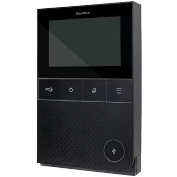 IP vaizdo domofonas DoorBird A1101 Black Edition – lauko skambučio skydelis IP vaizdo prieigos kontrolei