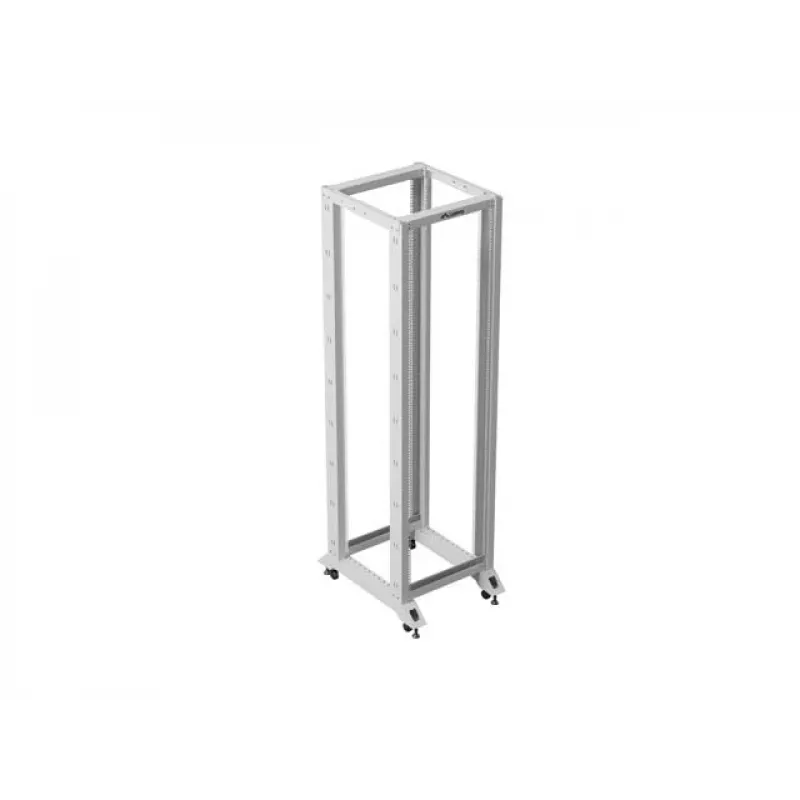 Atviras stovas LANBERG 42U, 19 inch, gylis 800 mm, plotis 600 mm, pilkas