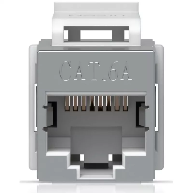Keystone movoji jungtis Ubiquiti UACC-Keystone-Coupler-C6A plokščias nerūdijantis plienas RJ-45