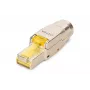 DIGITUS CAT 6A lauko jungtis DN-93638 AWG 22–27, palaiko 4PPoE