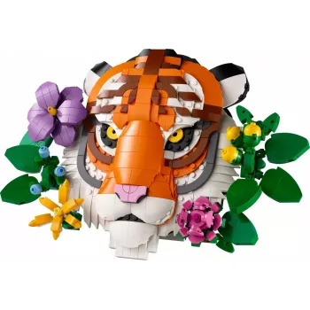 Konstruktorius LEGO Art Fauna Collection Tigras 31217 – pastatomas tigro modelis