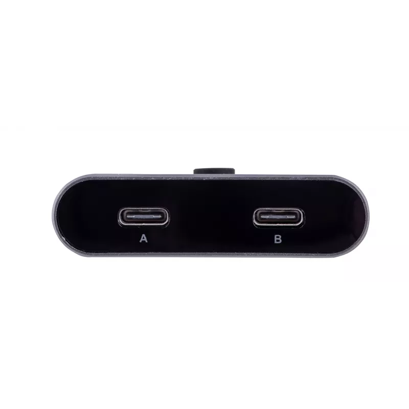 Unitek D1078A dvipusis USB-C 4K signalo perjungiklis, 2 įėjimai ir 1 išėjimas
