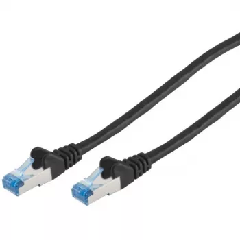 ShiverPeaks Patch kabelis CAT6a RJ45 S/FTP 2m Juodas - Tinklo kabelis - CAT 6a