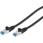 ShiverPeaks Patch kabelis CAT6a RJ45 S/FTP 2m Juodas - Tinklo kabelis - CAT 6a