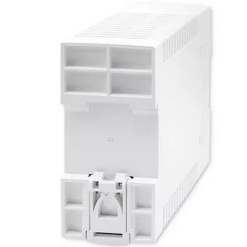 Qoltec 50885 Stabilus DIN bėgio maitinimo šaltinis su UPS funkcija | 40W