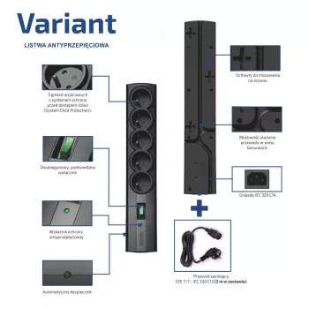 EVER VARIANT ilgintuvas 2 m T/LZ09-VAR020/0410
