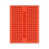Breadboard DELOCK 18318 – plastikinė litavimo nereikalaujanti prototipų plokštė, 36 × 46 × 10 mm, raudona