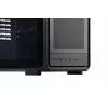 PC korpusas Cooler Master MasterFrame 500 Mesh – juodas su permatomu šonu, ATX/EATX, 2x200 mm priekyje, 1x120 mm gale