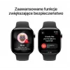 Išmanusis laikrodis Apple Watch Series 11 GPS + Cellular 42mm Slate Titanium korpusas, juodas sportinis dirželis M/L